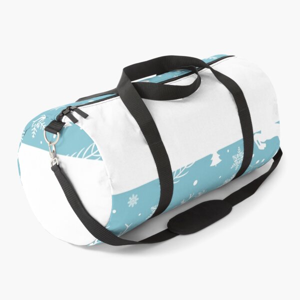 Item preview, baby blue Christmas snow pattern designed and sold by bemenmaher.
