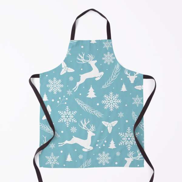 Item preview, baby blue Christmas snow pattern designed and sold by bemenmaher.