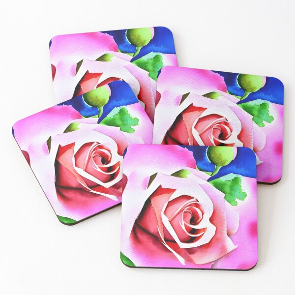 Item preview, Beautiful Watercolour rose designed and sold by The Love Quill.