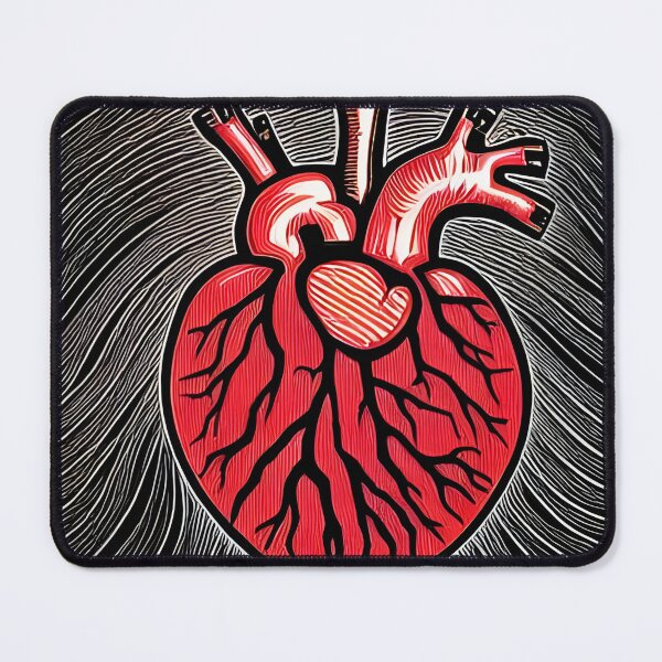 Item preview, A Tell Tale Heart Woodprint designed and sold by Petalglassjade.