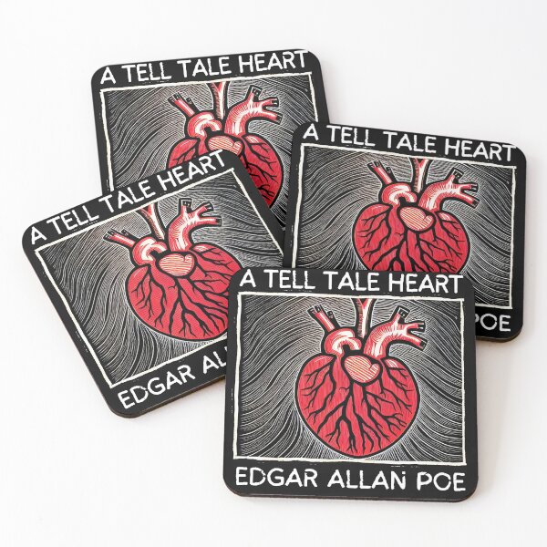 Item preview, A Tell Tale Heart Woodprint designed and sold by Petalglassjade.