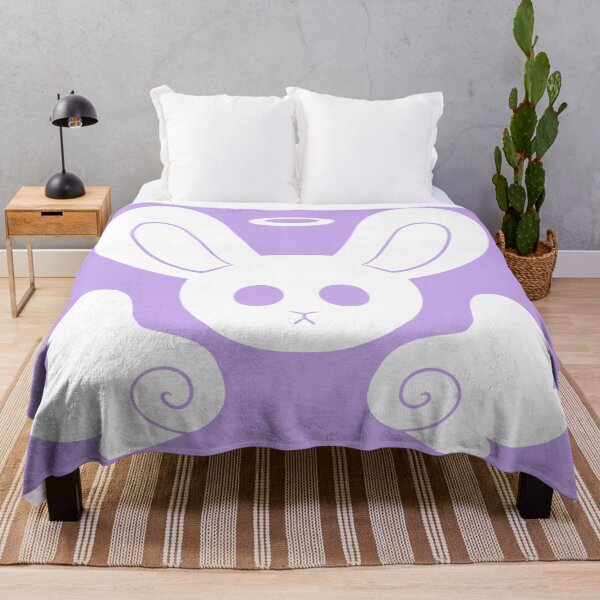 Item preview, PURPLE angel bunny icon logo designed and sold by PocketPuzzle.