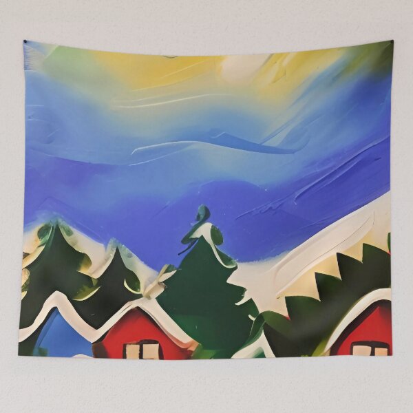Item preview, sunny winter day designed and sold by OverAltruist.
