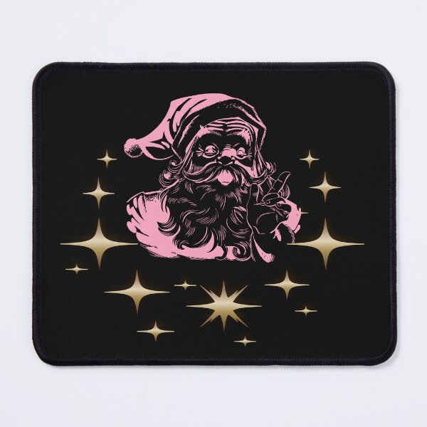 Item preview, Retro Vintage Pink Santa Claus designed and sold by Namphet.