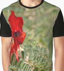 Sturt Desert Pea Graphic T-Shirt