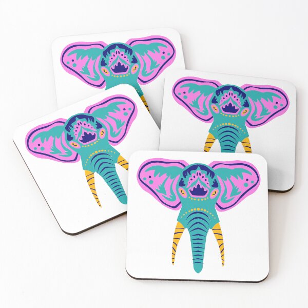 Item preview, Multi Color Elephant designed and sold by Mitinagroup.