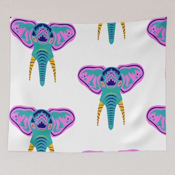 Item preview, Multi Color Elephant designed and sold by Mitinagroup.