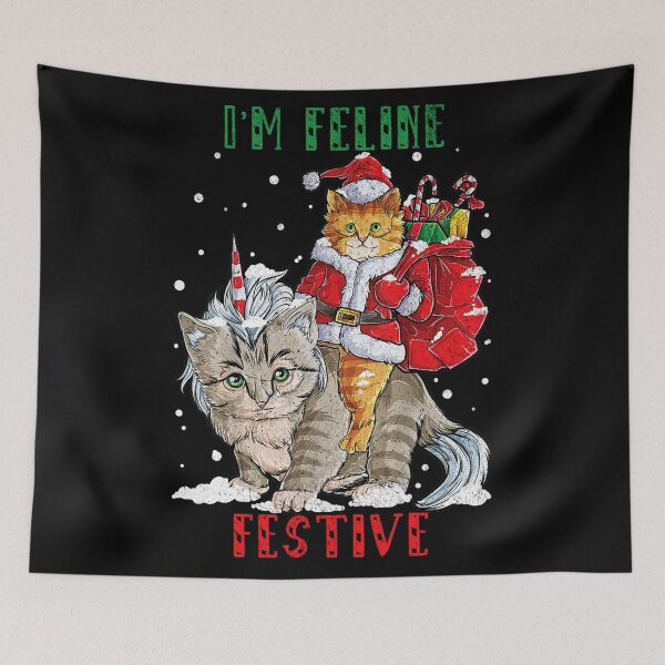 Item preview, I'm feline festive designed and sold by JoRealm.