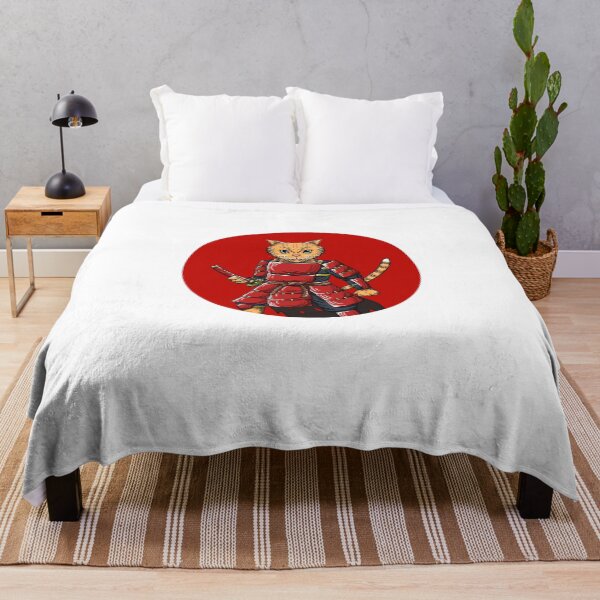 Item preview, japanese samurai cat designed and sold by lovefate-art.