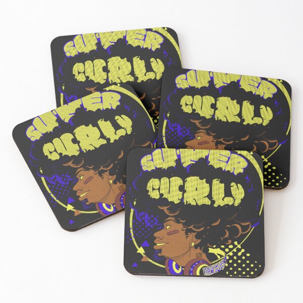 Item preview, Version 2 - Black Super Curly Hair designed and sold by rodrigosantosph.