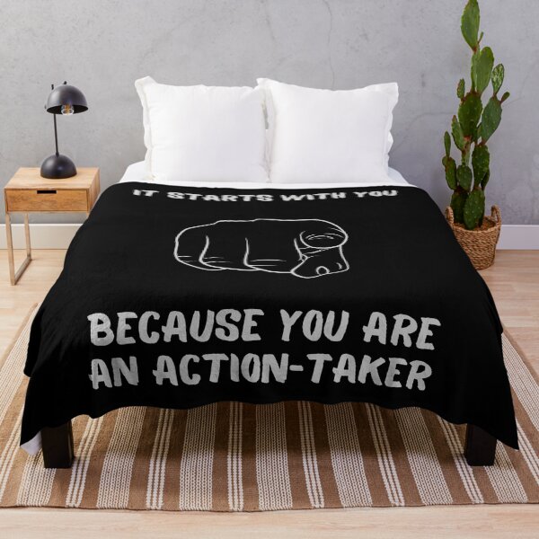 Item preview, It starts with You Because You are an action-taker. Classic T-shirts designed and sold by ConradoBullhead.