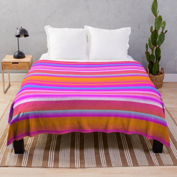 Item preview, Neon pink color palette line pattern designed and sold by lausn.