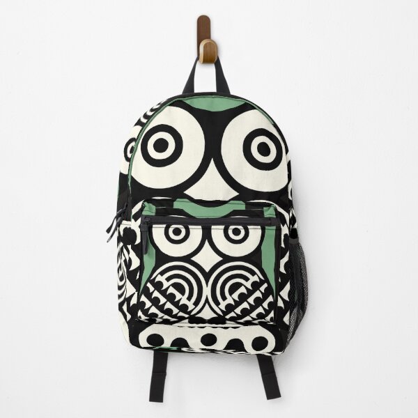 Item preview, A Cat and An Owl Funny Pet Owner Multiple Stripes With Six Owls designed and sold by LittleZea.
