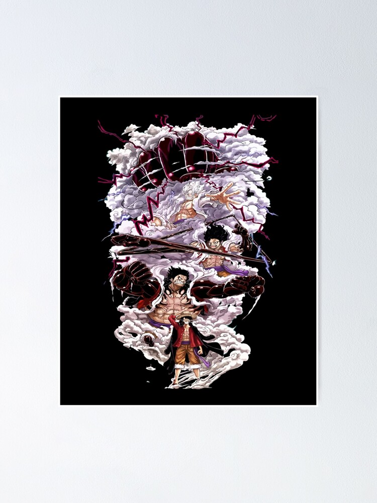 Luffy Gear 5 - All Gears Poster for Sale by NikkiDubois