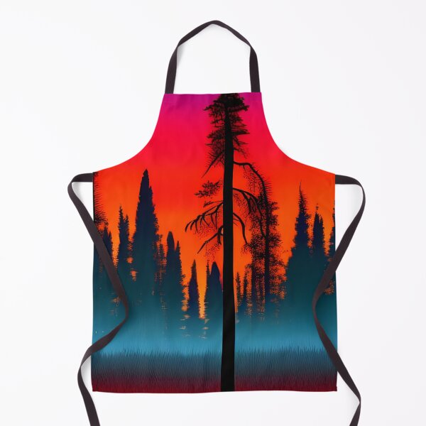 Item preview, Twilight Forest landscape silhouette, detailed minimalism, Ai Generated Art designed and sold by ACC .