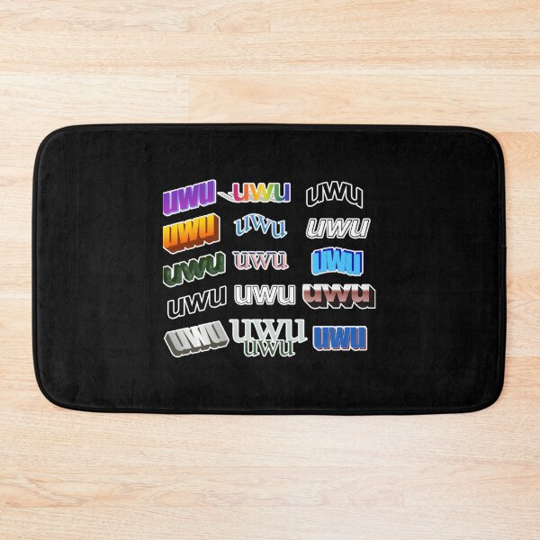 Item preview, uwu but it&x27;s in many WordArt styles Classic  designed and sold by apipwananoz.
