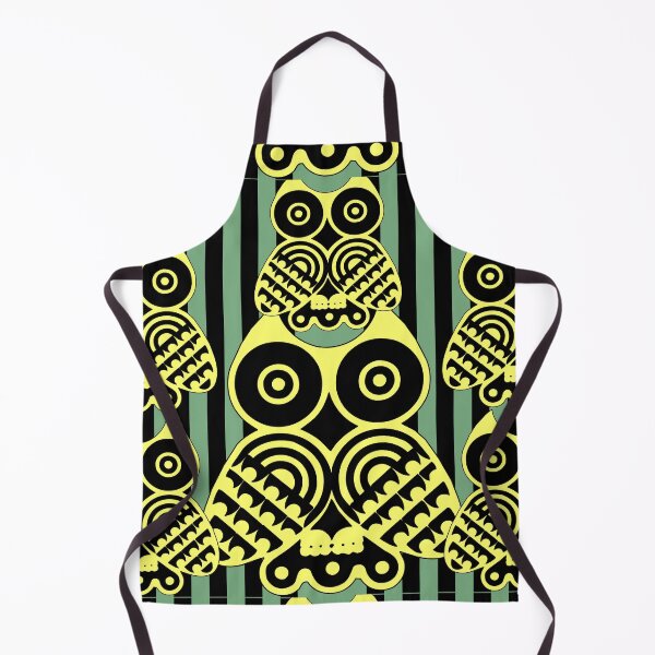 Item preview, A Cat and An Owl Funny Pet Owner Multiple Stripes With Six Owls designed and sold by LittleZea.