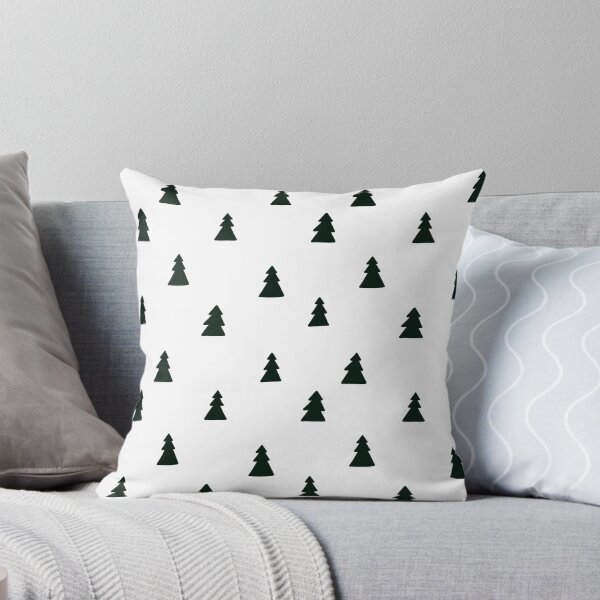 Artikel-Vorschau von Schwarzes modernes Weihnachtsbaummuster, designt und verkauft von KeikoPrints.