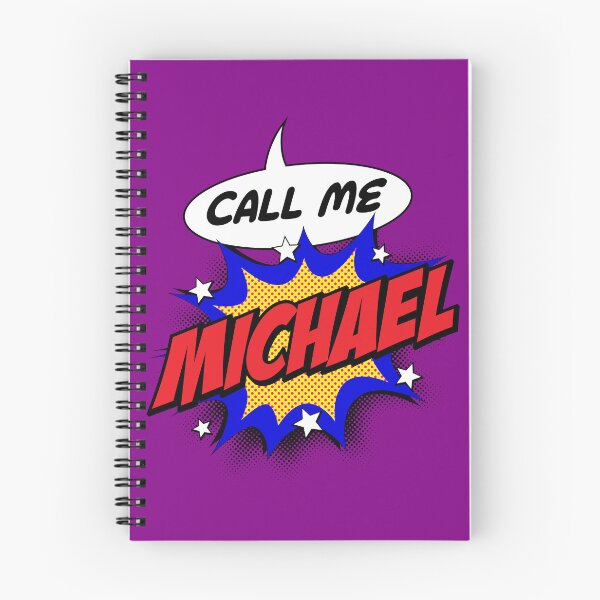 Item preview, Personalised Call Me Michael Pop Art Comic Design designed and sold by CandOCreative.