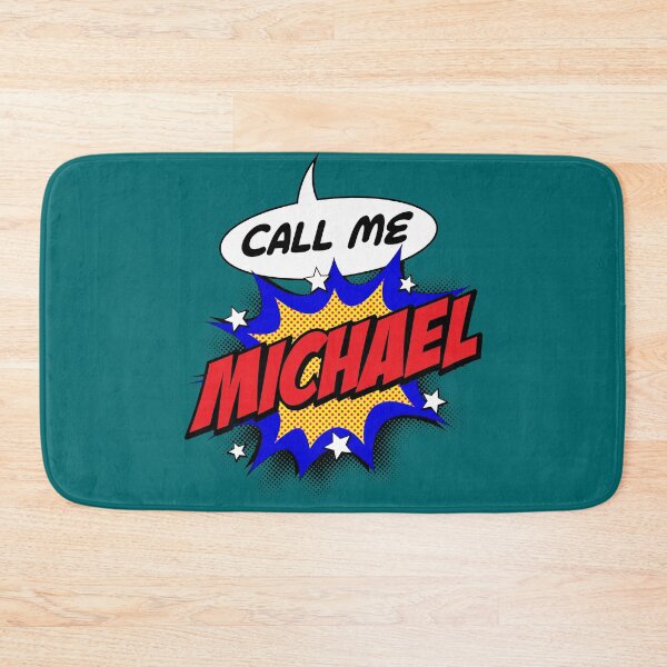 Item preview, Personalised Call Me Michael Pop Art Comic Design designed and sold by CandOCreative.