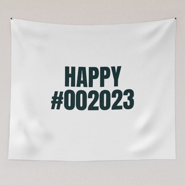 Item preview, Happy hashtag 002023  designed and sold by trendingatees.