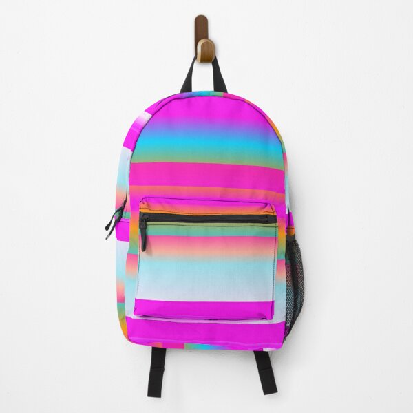 Neon candy cheap coral pink backpack