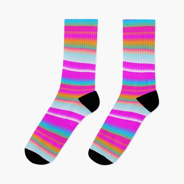 Item preview, Neon pink color palette line pattern (horizontal) designed and sold by lausn.