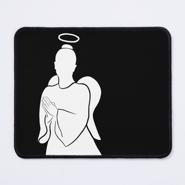 Aperçu de l'œuvre Casse-Noisette Ange Silhouette Blanc créée et vendue par Claudia McBain.