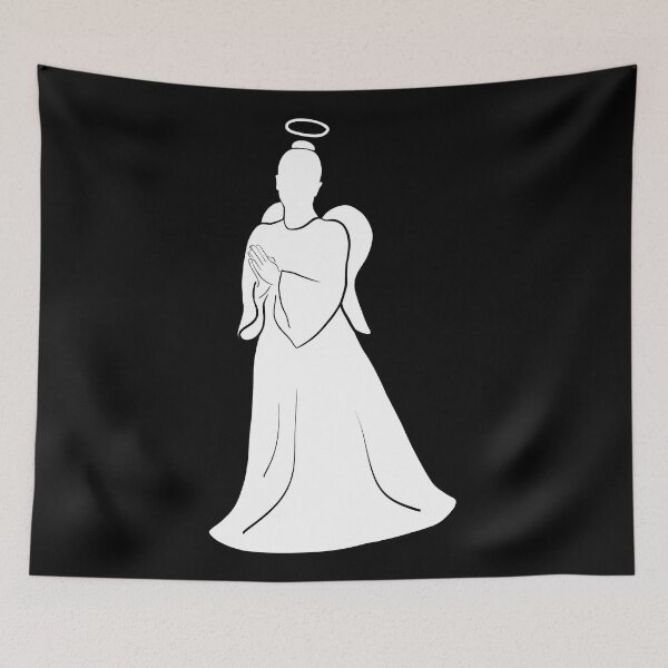 Item preview, The Nutcracker Angel Silhouette White designed and sold by Claudia McBain.