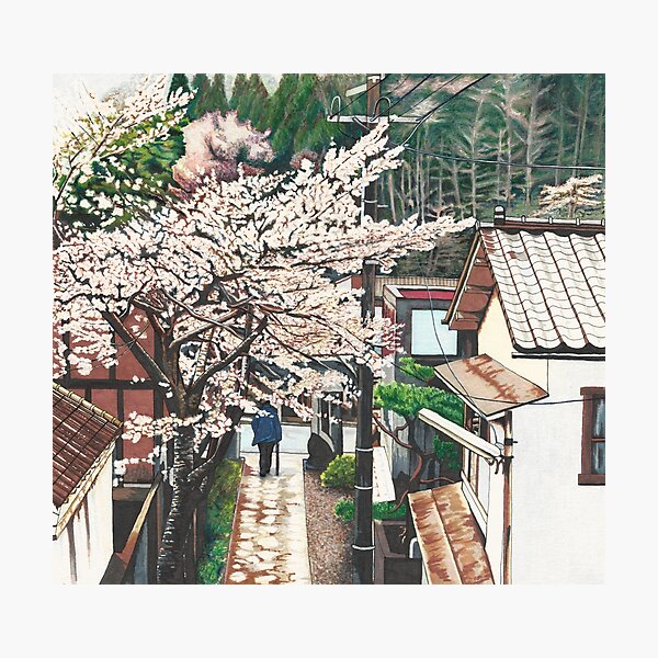 Item preview, Passing by Cherry Blossoms designed and sold by ErinNicholls.