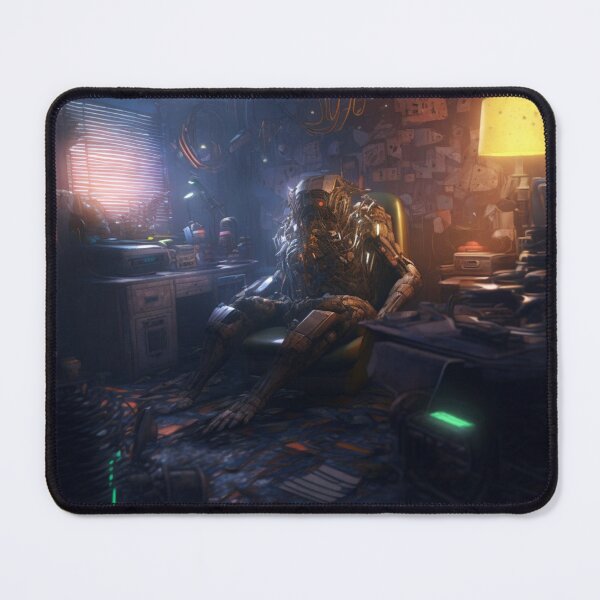 Item preview, The Cyberpunk Android's Office designed and sold by CartoonrBOY.