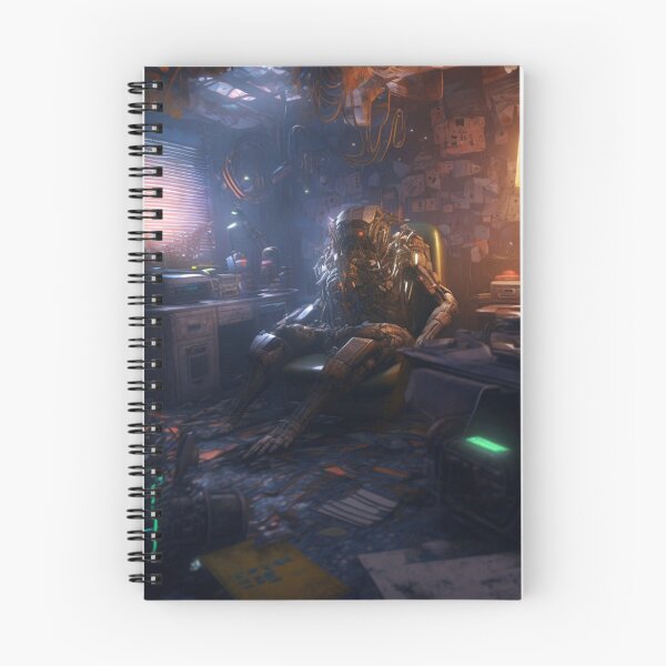 Item preview, The Cyberpunk Android's Office designed and sold by CartoonrBOY.