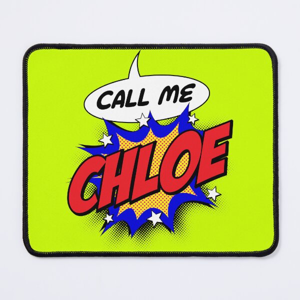 Item preview, Personalised Call Me Chloe Pop Art Comic Design designed and sold by CandOCreative.