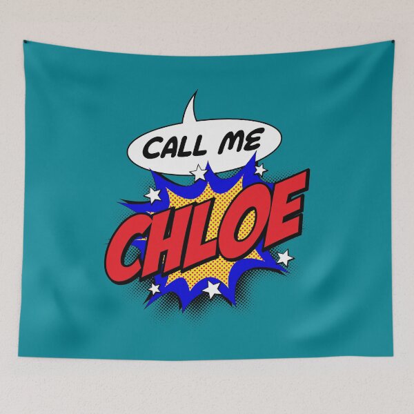Item preview, Personalised Call Me Chloe Pop Art Comic Design designed and sold by CandOCreative.