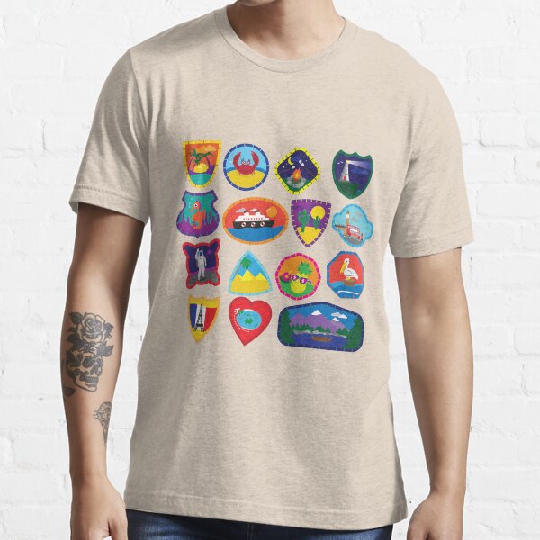 Travel Patches Essential T-Shirt