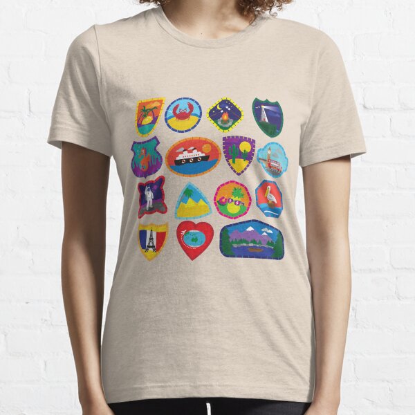 Travel Patches Essential T-Shirt