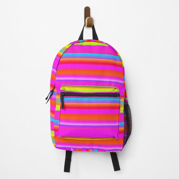 Neon candy cheap coral pink backpack