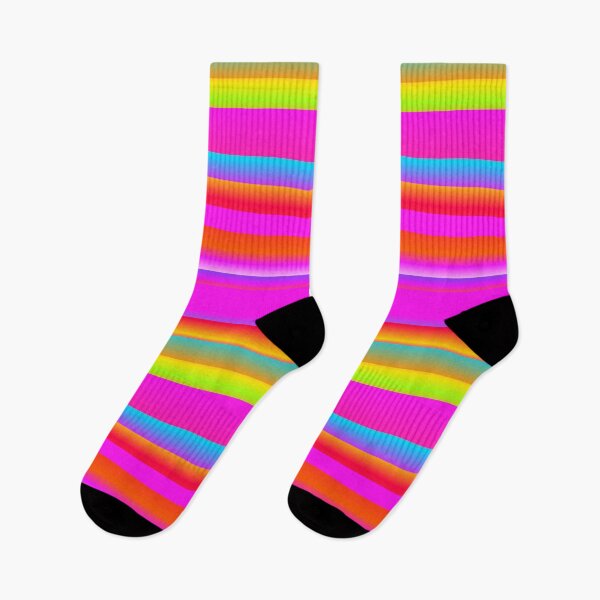 Item preview, Neon pink color palette line pattern  designed and sold by lausn.