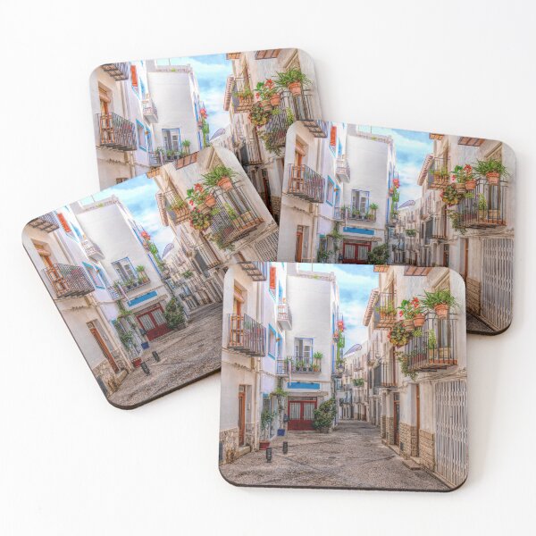 Item preview, Peniscola Old Town Narrow Street within Castle Walls Spain designed and sold by acceleratorhams.