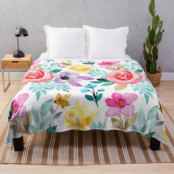 Item preview, Aesthetic Cottagecore Flowers Pattern designed and sold by PatternMama.