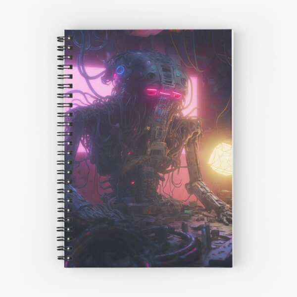 Item preview, A Broken Cyberpunk Android designed and sold by CartoonrBOY.