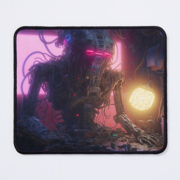 Item preview, A Broken Cyberpunk Android designed and sold by CartoonrBOY.