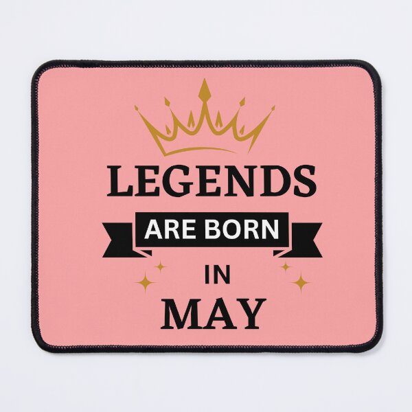 Item preview, Legends are Born in May | Birth Month | May designed and sold by Denefie.