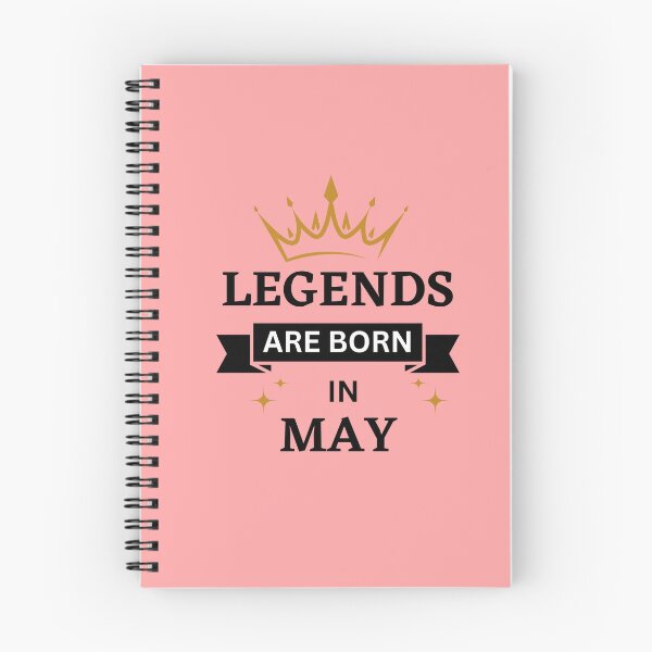 Item preview, Legends are Born in May | Birth Month | May designed and sold by Denefie.