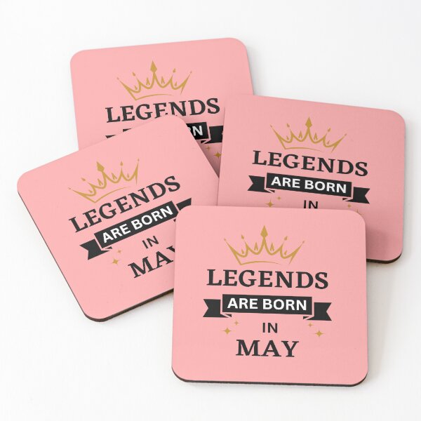 Item preview, Legends are Born in May | Birth Month | May designed and sold by Denefie.