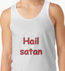 Hail satan Tank Top