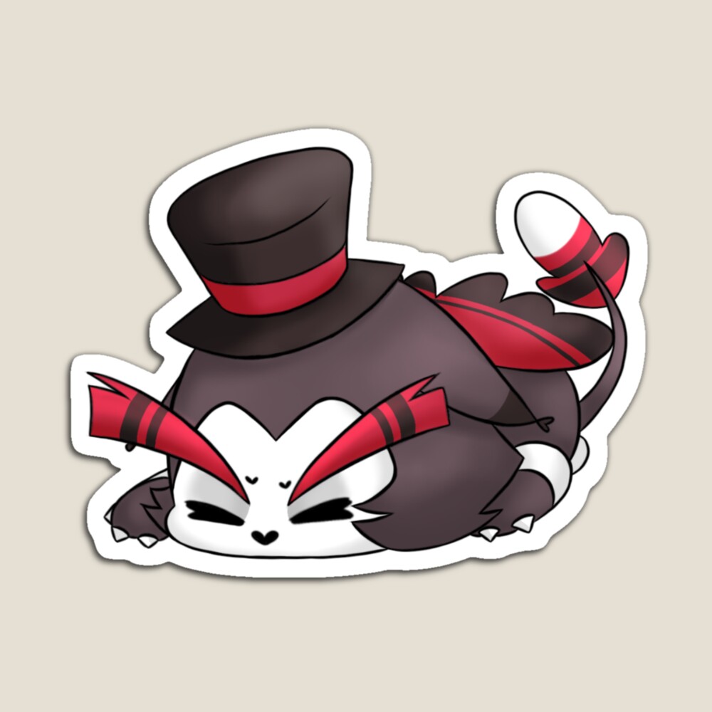 Fallen Chibi Husk Hazbin Hotel 