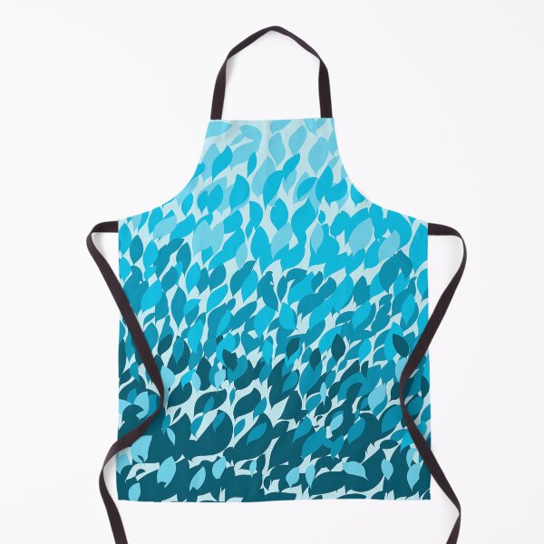Item preview, Hojas azules Resumen Ombre designed and sold by The Ginger Dragonfly Design Company.