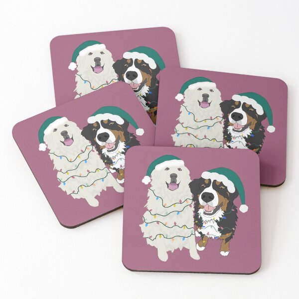 Item preview, Christmas Bernese and Great Pyrenees designed and sold by KantstandyaC.