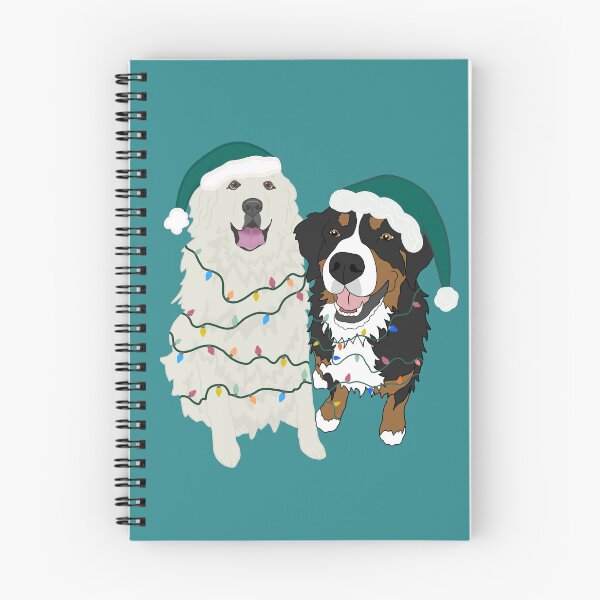 Item preview, Christmas Bernese and Great Pyrenees designed and sold by KantstandyaC.